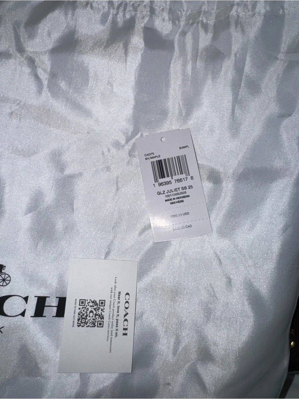 Coach compact shoulder
